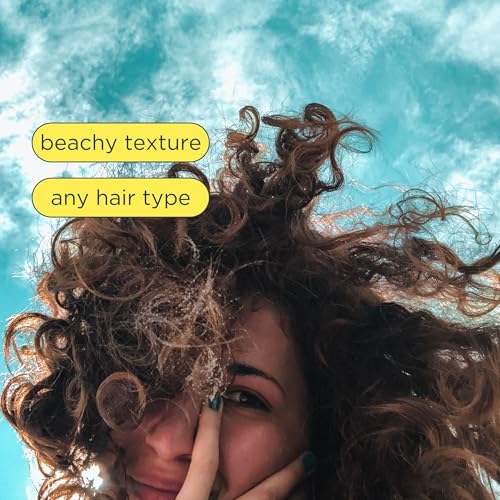 Pacifica Beauty Conditioner, Salty Waves Texturizing and Moisturizing, 8 Fl Oz, Banana Scent, For All Hair Types, Vitamin B + Vitamin E, Vegan & Cruelty Free