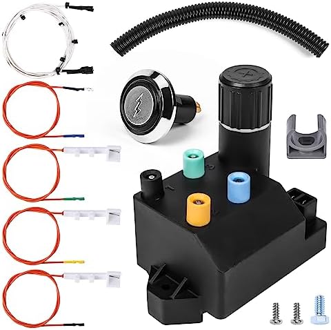 Uniflasy 66354 Grill Igniter Kit for Weber Genesis II 310/315 Gas Grills, Weber GS4 Genesis II Grill Parts for Genesis II E-310, II E-315, II S-310, II S-315, II SE-310, II SE-315