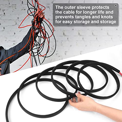 20FT 10AWG Solar Panel Extension Cable with Female and Male Connectors, Solar Cable for Solar Panels, Charge Controllers and Solar Generator (10AWG, 20FT)