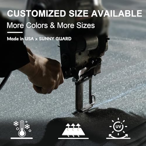 SUNNY GUARD Sun Shade Sail 16'x16'x16' Triangle Sand UV Block Sunshade for Backyard Yard Deck Patio Garden Outdoor Activities and Facility(We Make Custom Size)