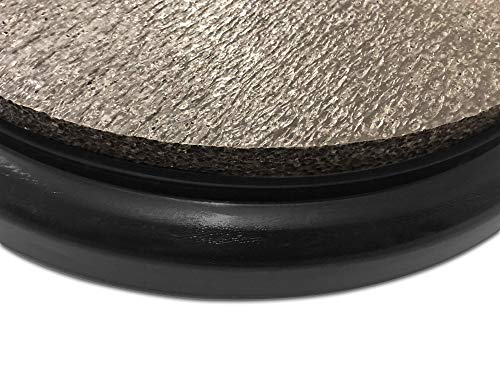 Black Padded 5 Gallon Bucket lid seat by Bucket Lidz