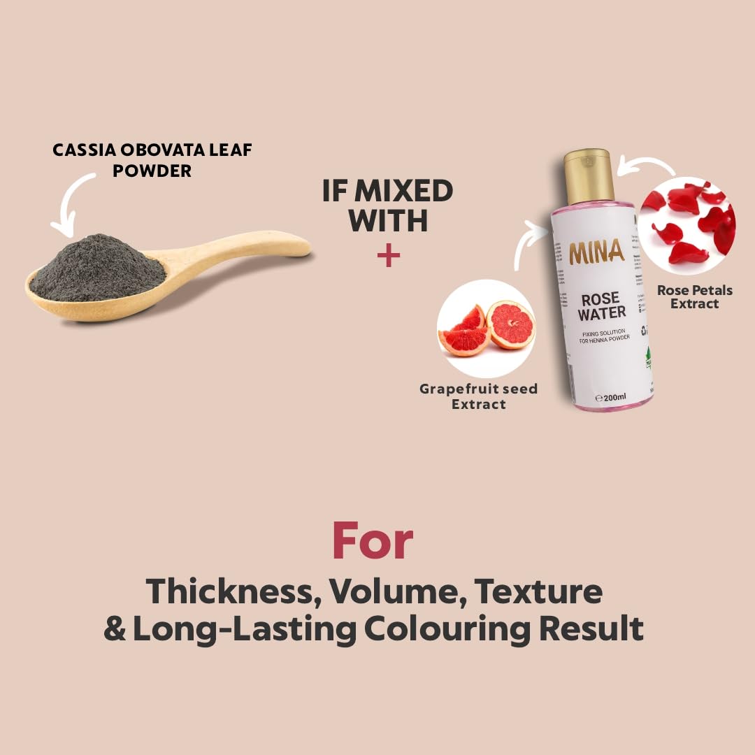 MINA ibrow Henna Regular Pack & Coloring tint kit up to 6 week (Pearl Gray)