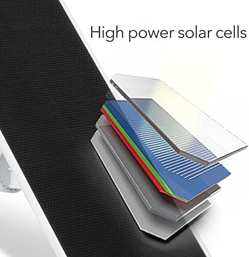 Wasserstein Premium Solar Panel, Solar Panel Charger for Google Nest Cam Outdoor or Indoor, Battery - 3.5W Solar Power - Made for Google Nest