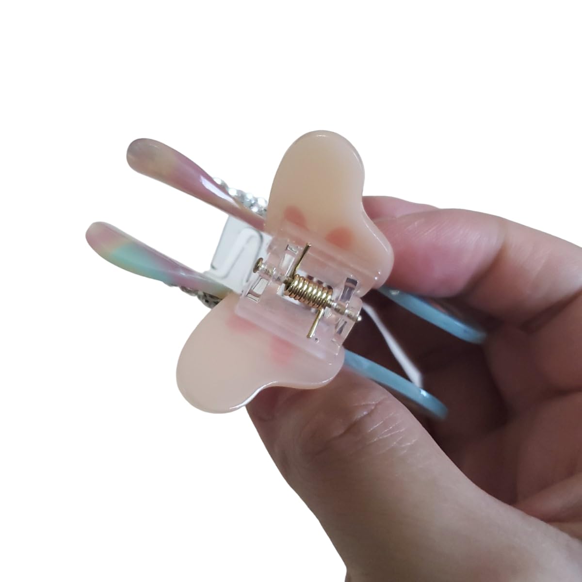 Novelty Butterfly Hair Clip,Acetate Claw Clips,Hair Clips for Women,Green