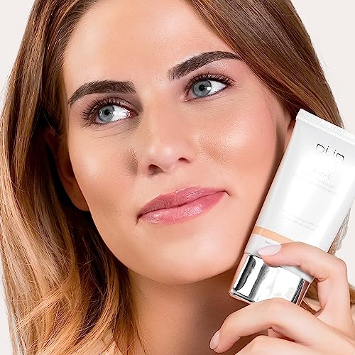 PUR Beauty 4-in-1 Tinted Moisturizer with SPF 20 - Hydrating Skin Tint Face Moisturizer, Primer & Foundation with Shea Butter, Aloe Vera & Vitamin B3 - Vegan Friendly, Paraben Free (Buff)