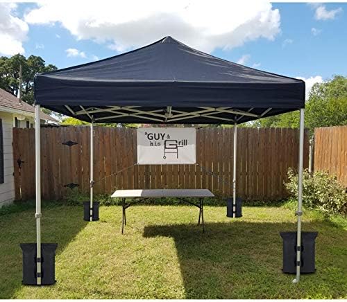 Canopy Weight Bags(120 lbs) for Pop up Canopy Tent, 1680D Heavy Duty Leg Weights - Set of 4
