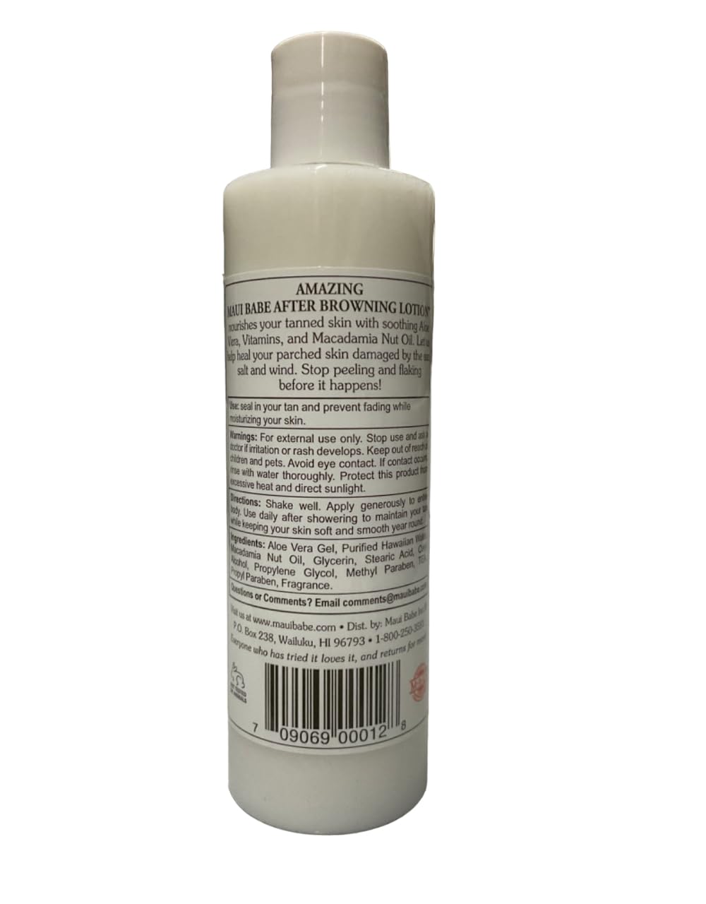 Maui Babe - After Browning Lotion - 8 oz, 6 pack