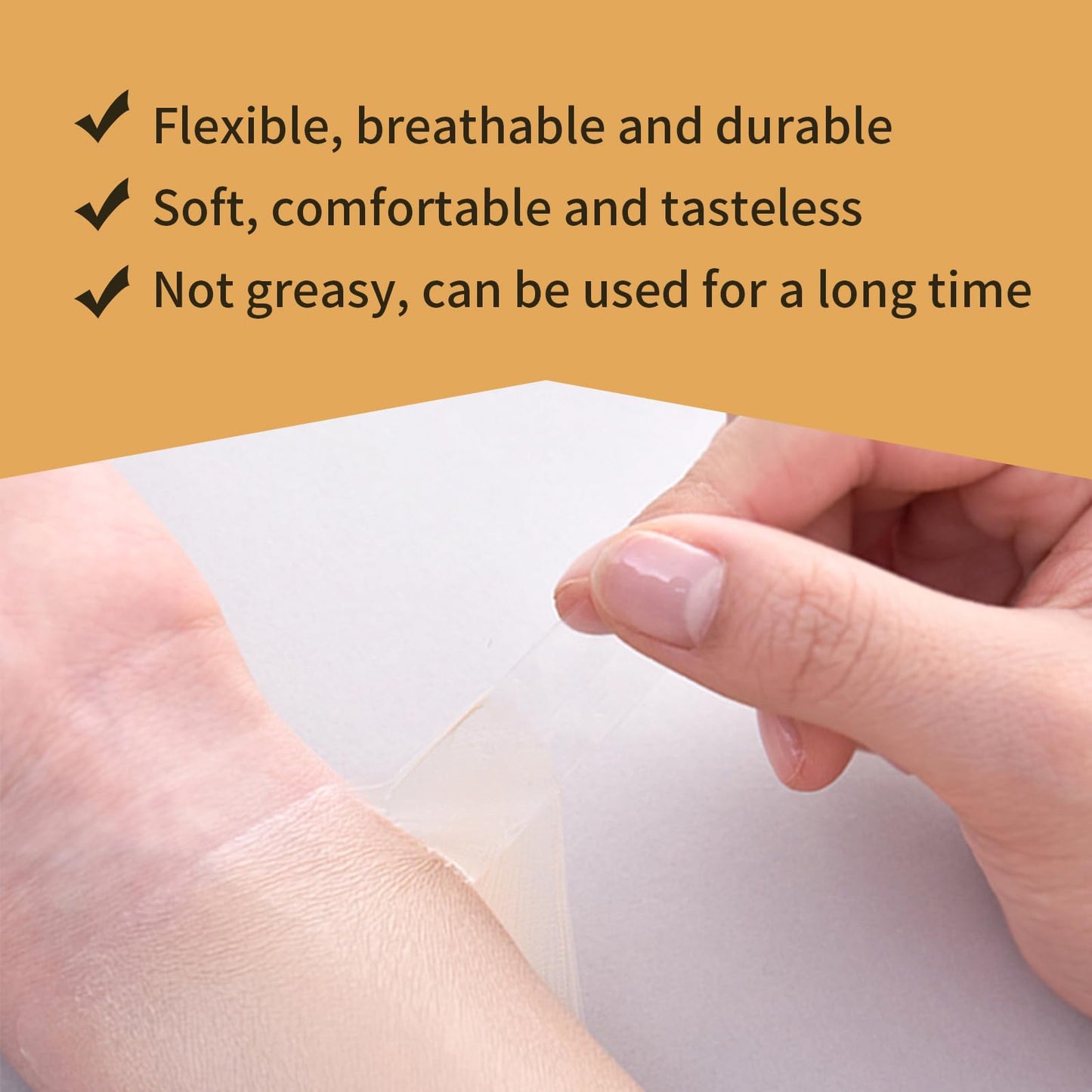Tattoo Cover Up Tape, 6 PCS Flesh-Colored Ultra Thin Patches for Concealing Tattoos, Scars, Birthmarks, Invisible, Waterproof, and Breathable Makeup Skin Tone Concealer Stickers for Flawless Coverage