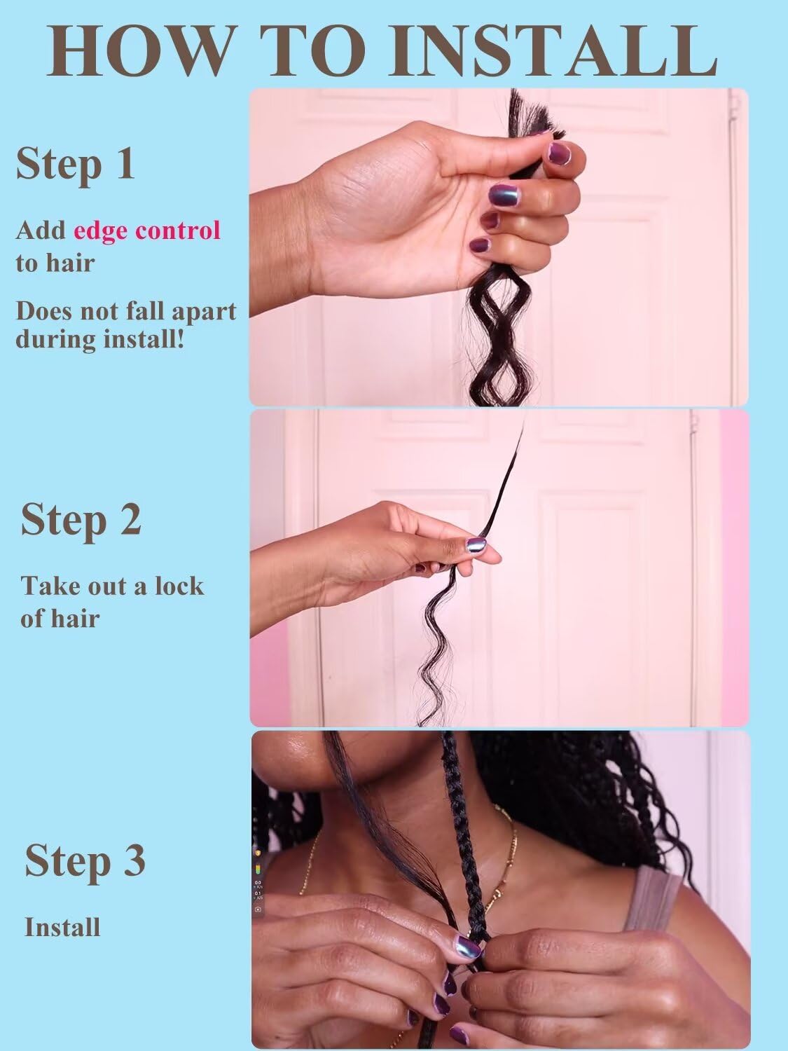 Burgundy Braiding Hair 100g 14 Inch Deep Water Wave 2 Bundle Bulk Human Hair for Braiding 12A Brazilian Virgin Auburn Curly Human Hair Extensions for Boho Braids Wet and Wavy 99J Red Braiding Hair