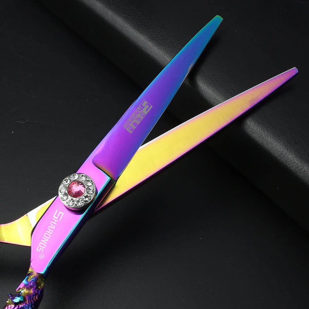 Hair Cutting Scissors Shears Professional Barber 6 inch Hairdressing Scissor Home Use for Man Woman Adults Kids