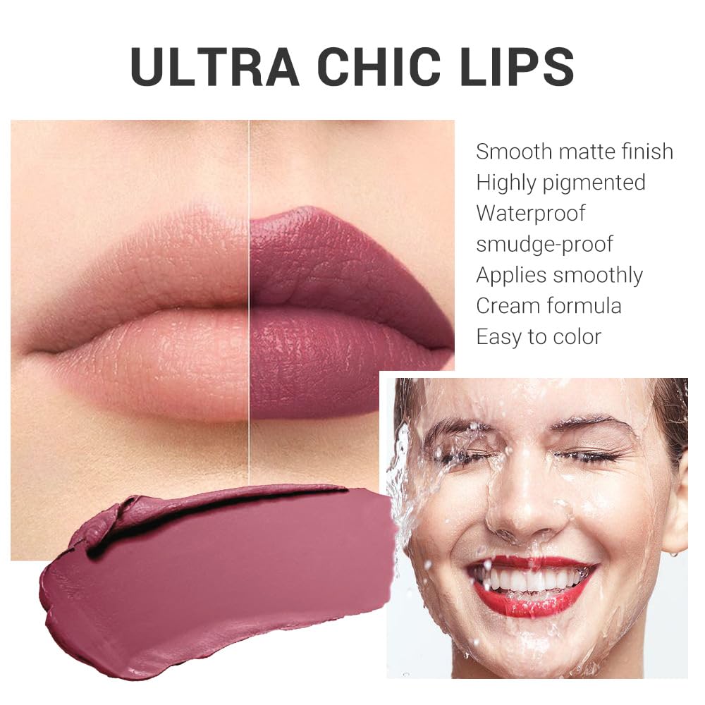 CAKAILA Nude Lipstick Matte Sets,Light to Dark Velvet Lipstick for Women Long Lasting Waterproof 24 Hours Lip Stick Lip Stain Makeup Gift Sets,labiales mate 24 horas originales