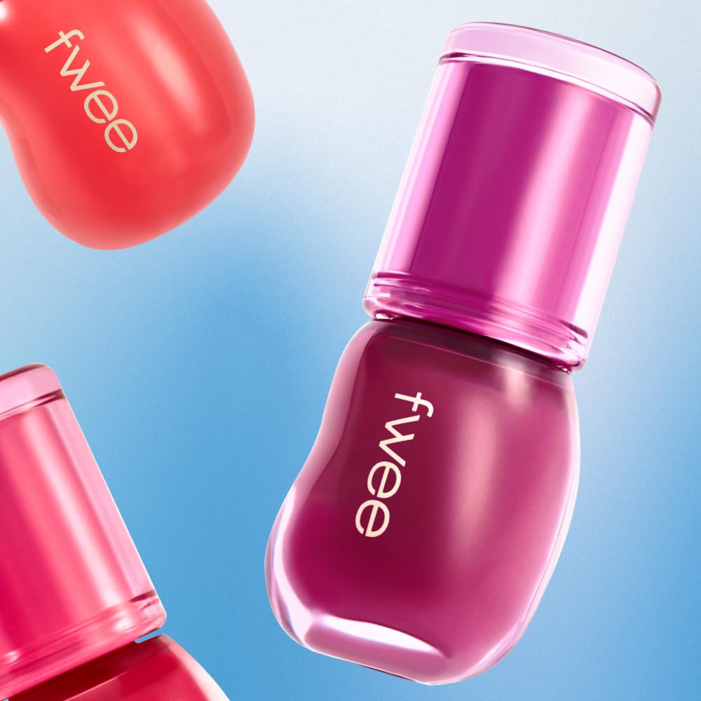 fwee 3D Voluming Gloss | Reddish Moment - Aengdu 70% | Lip Gloss, High-Shine, Non-Sticky, Moisturizing Finish | 5.3g