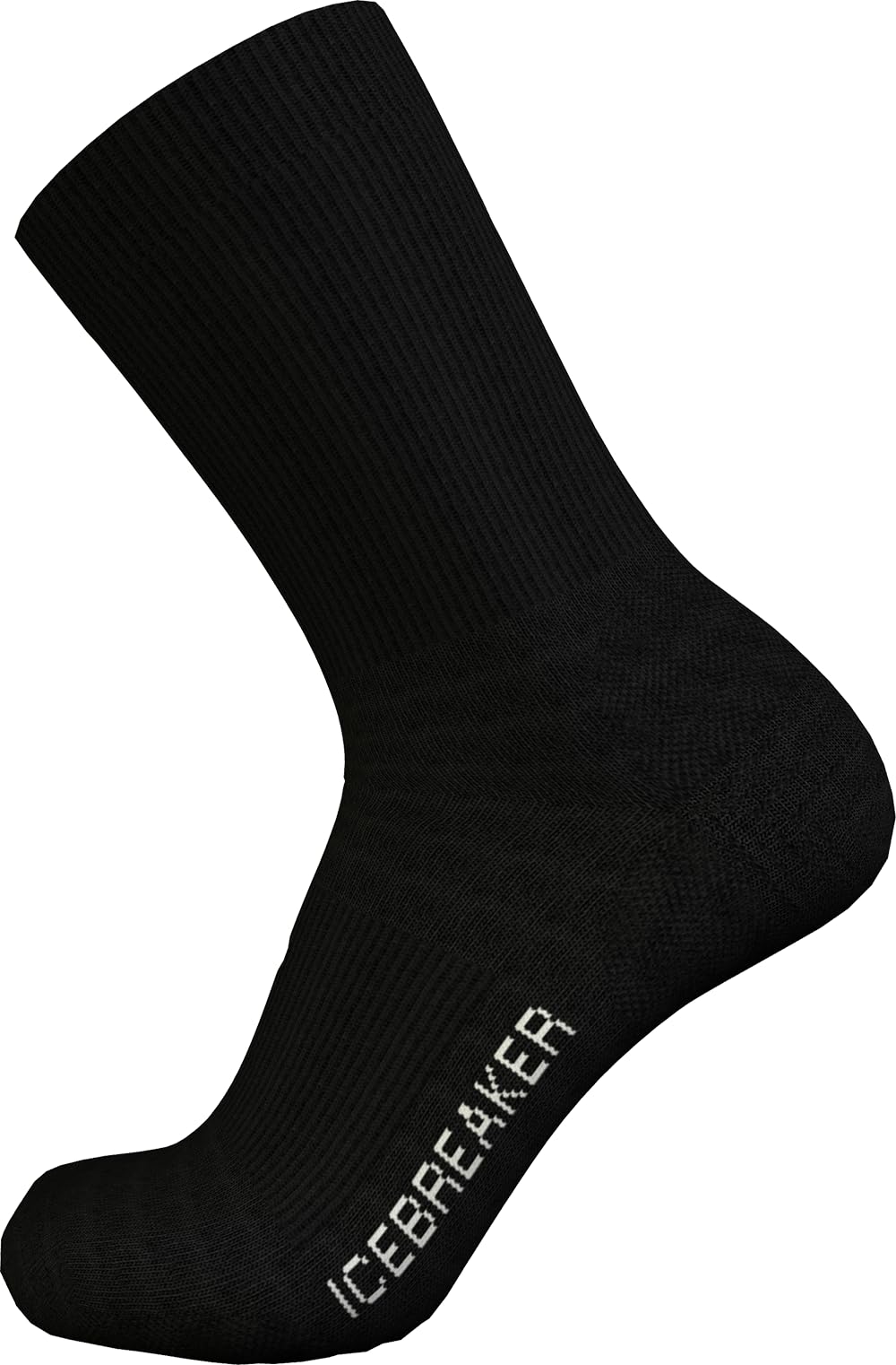 Icebreaker Men's Lifestyle Light Crew Socks - Black - X-Large