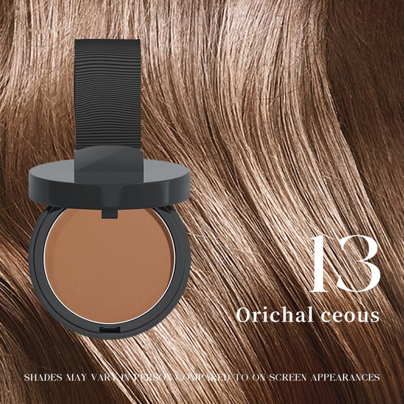 Maycheer Hairline Powder for Women - Hair Rich Shading Powder, 30 Colors Magic Root Cover Up (Orichal Ceous 13)