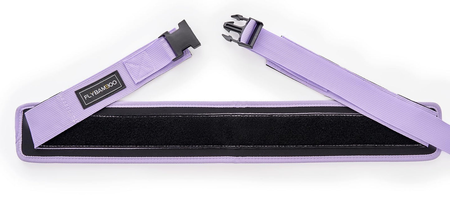 Hip Thrust Belt for Dumbbells,Booty Belt for Hip Thrust Slip-Resistant Padding Purple