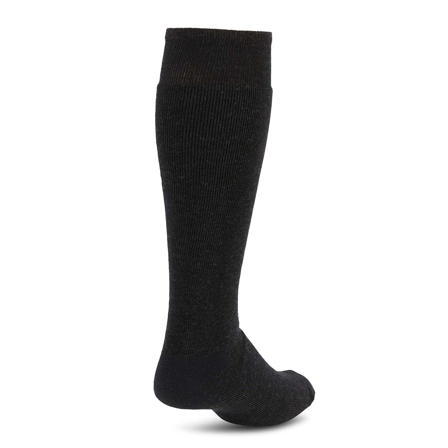Merino Wool Ski and Snowboard Sock Black Medium