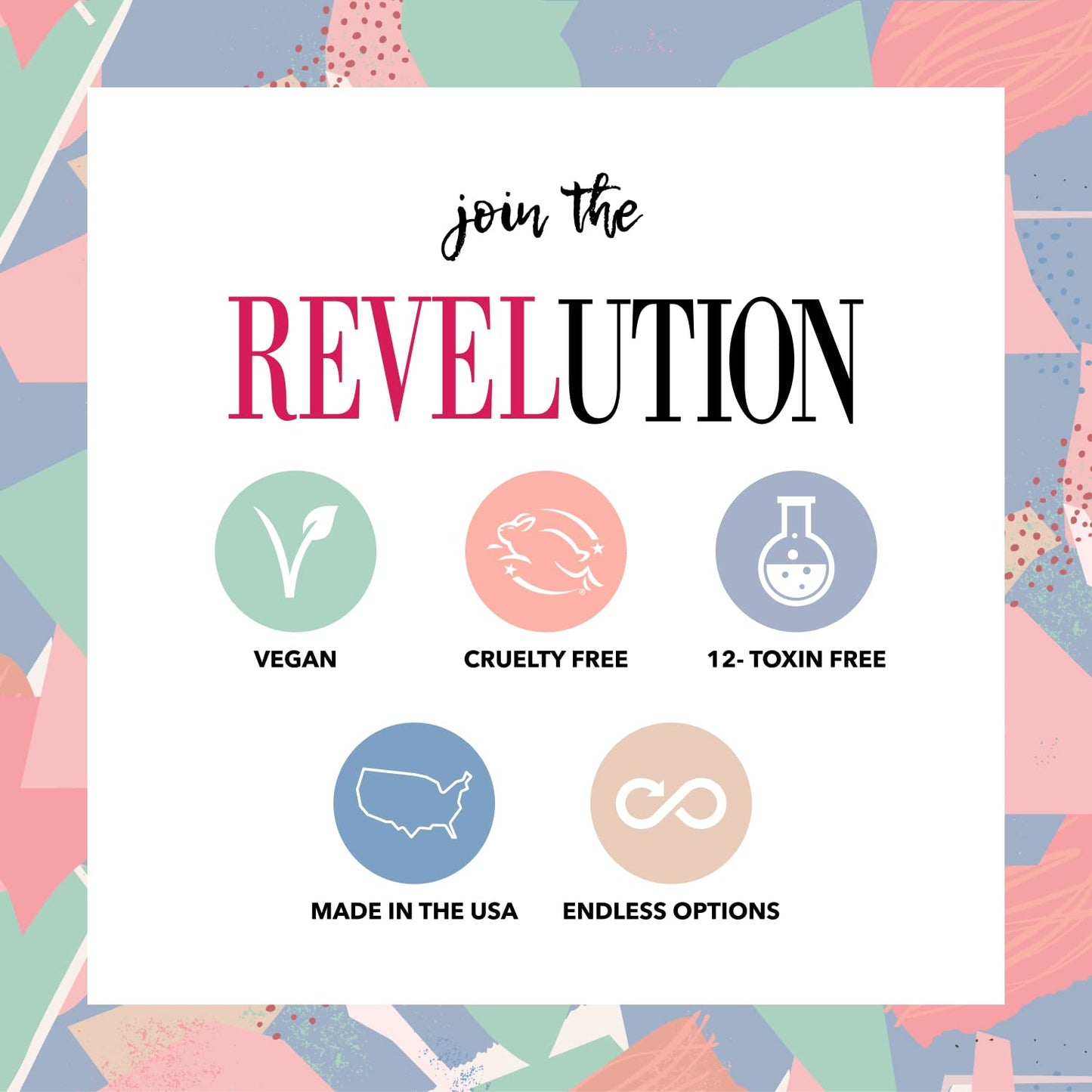 Revel Nail Dip Powder - Red Glitter Powder Dip Nail Polish, Chip Resistant Dip Nail Powder with Vitamin E and Calcium, DIY Manicure, Infatuated