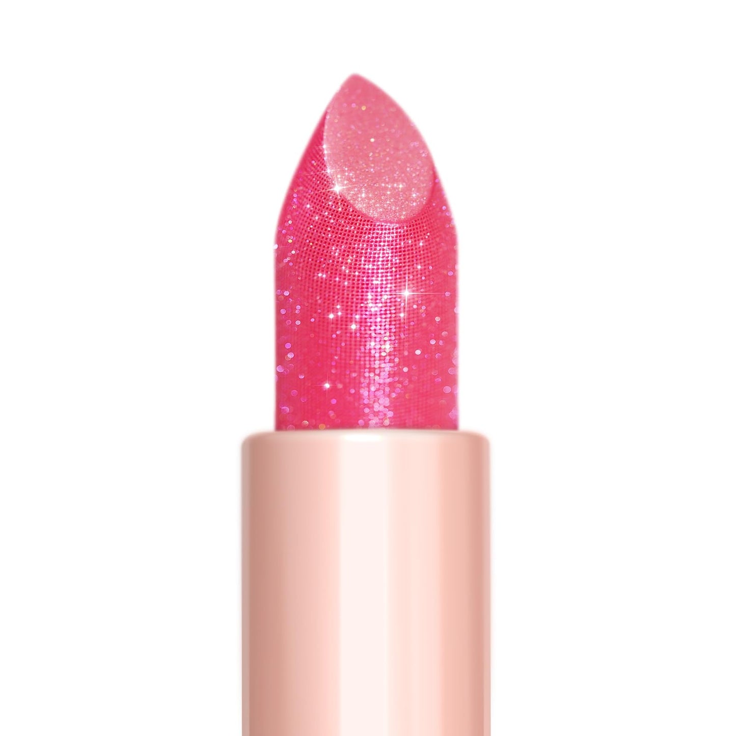 Oulac Hot Pink Lipstick for Women - Moisture-Rich Lip Balm with Shiny Surface, Creamy Lip Color Lightweight Texture, Vegan Beauty Medium Coverage Lip Makeup, PG01 Pink Promise