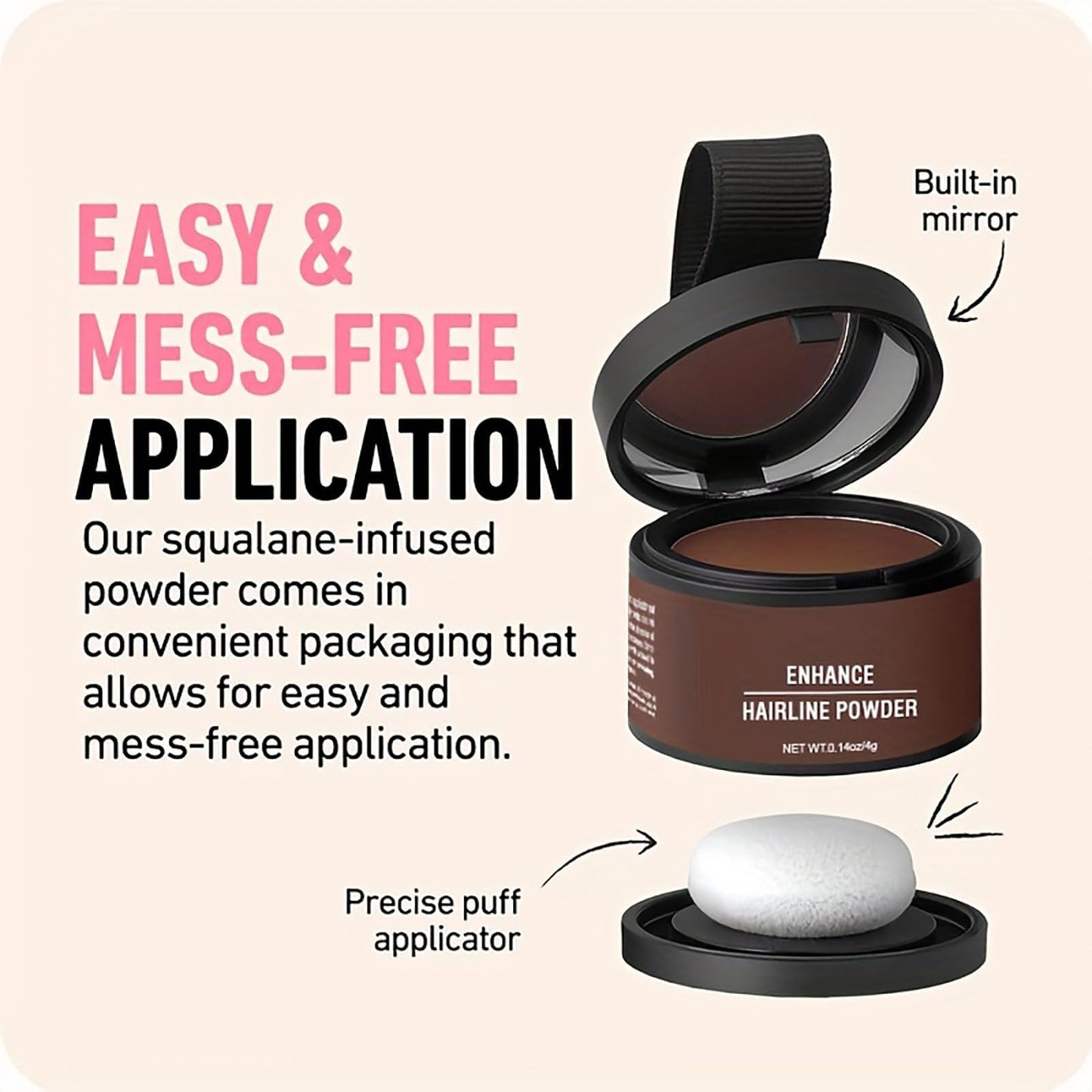 Waverloo Magic Root Cover Up Powder - Instantly Conceals Hair Loss, Enhances Hairline (05 Dark Blonde, 1 Fl Oz)