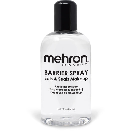 Mehron Makeup Barrier Spray | Setting Spray for Makeup | Make up Setting Spray for Face 9 fl oz (266 ml)
