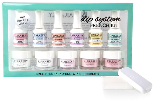 Kiara Sky French Dip Kit, Full Size, Easy-To-Use Powder Manicure