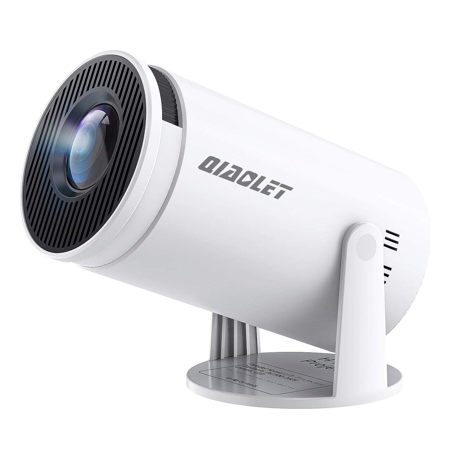 Mini Projector with Latest Android 13 - 2025 Portable Movie Projector with WiFi 6 Bluetooth 5.2: Built-in Apps, 4K/1080P Support, Auto Keystone, 180° Rotatable, 40"-130" Big Screen Video Projector