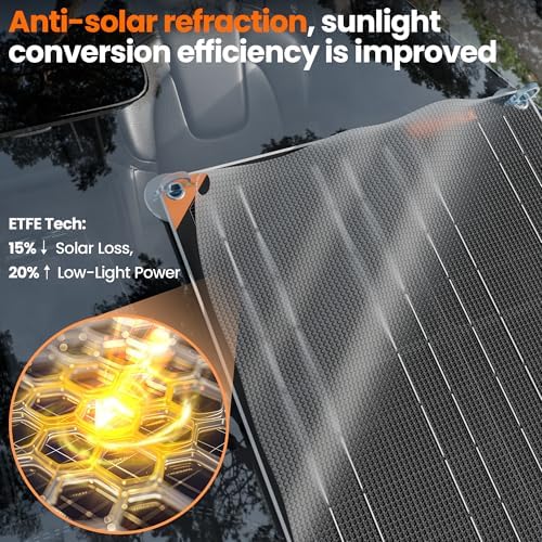 SUNAPEX 20W 12V Solar Panel Battery Charger Maintainer, Portable Waterproof Solar Trickle Charger with Built-in Charge Controller, Cig Plug, Alligator Clips, O-Rings for Car, Truck,Tractor, Boat, etc