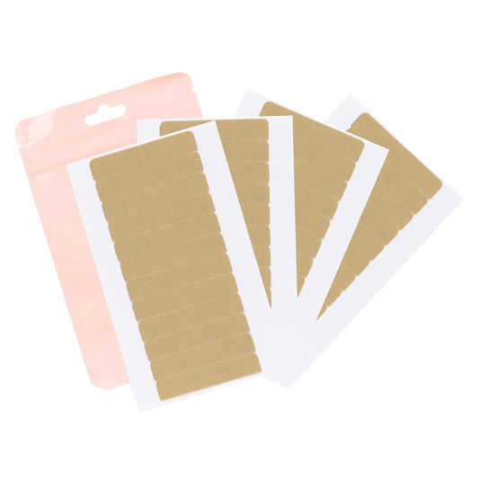 GOO GOO Hair Extension Double Sided Adhesive Replacement Tape, Professional Strong for Tape in Extensions 48pcs, 1.6 * 0.3inch per Piece