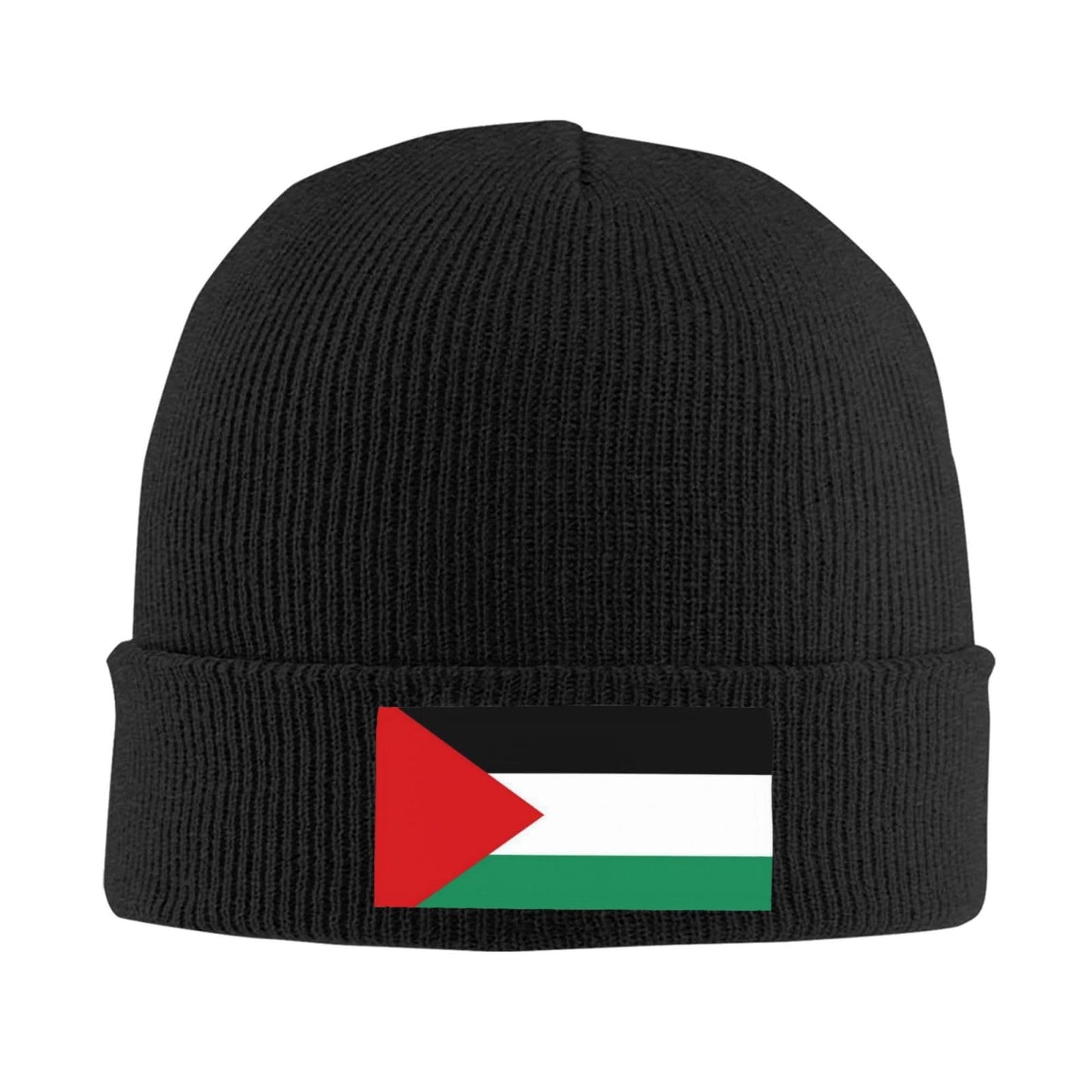 LVGOOKI Cute Palestine Flag Hats Unisex Flag Beanie Hats for Men Women Skull Knit Hat Winter Beanies Hat