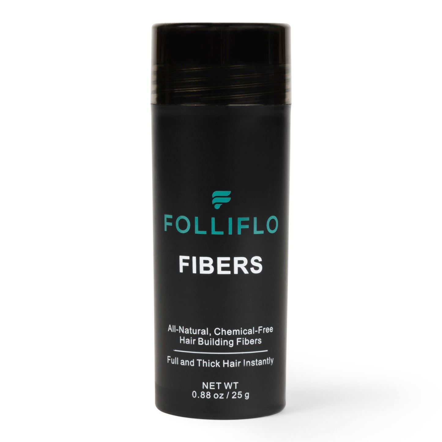Folliflo Hair Fibers - Thinning Hair Solution - Fiber Spray & Filler Powder (Light Brown)
