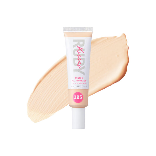 Ruby Kisses Tinted Moisturizer, Hydration, Calm & Revitalize Skin, Skin Perfecting, Blur Pores & Fine Lines, Natural Finish & All-Day Comfort Wear (Fair Ivory)