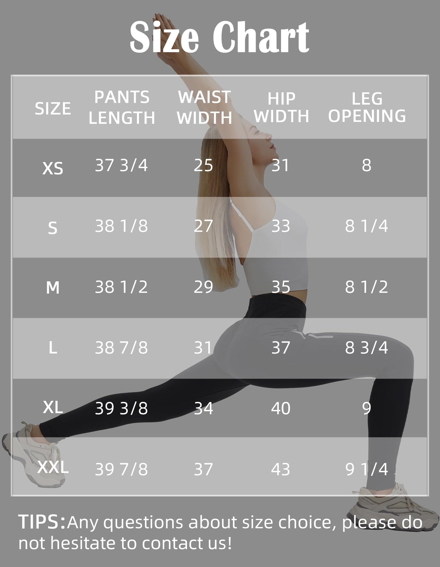 CHARM MILES Women’s Winter Yoga Pants Thermal Pants for Women Fleece Lined Leggings with Pockets,Black,XL