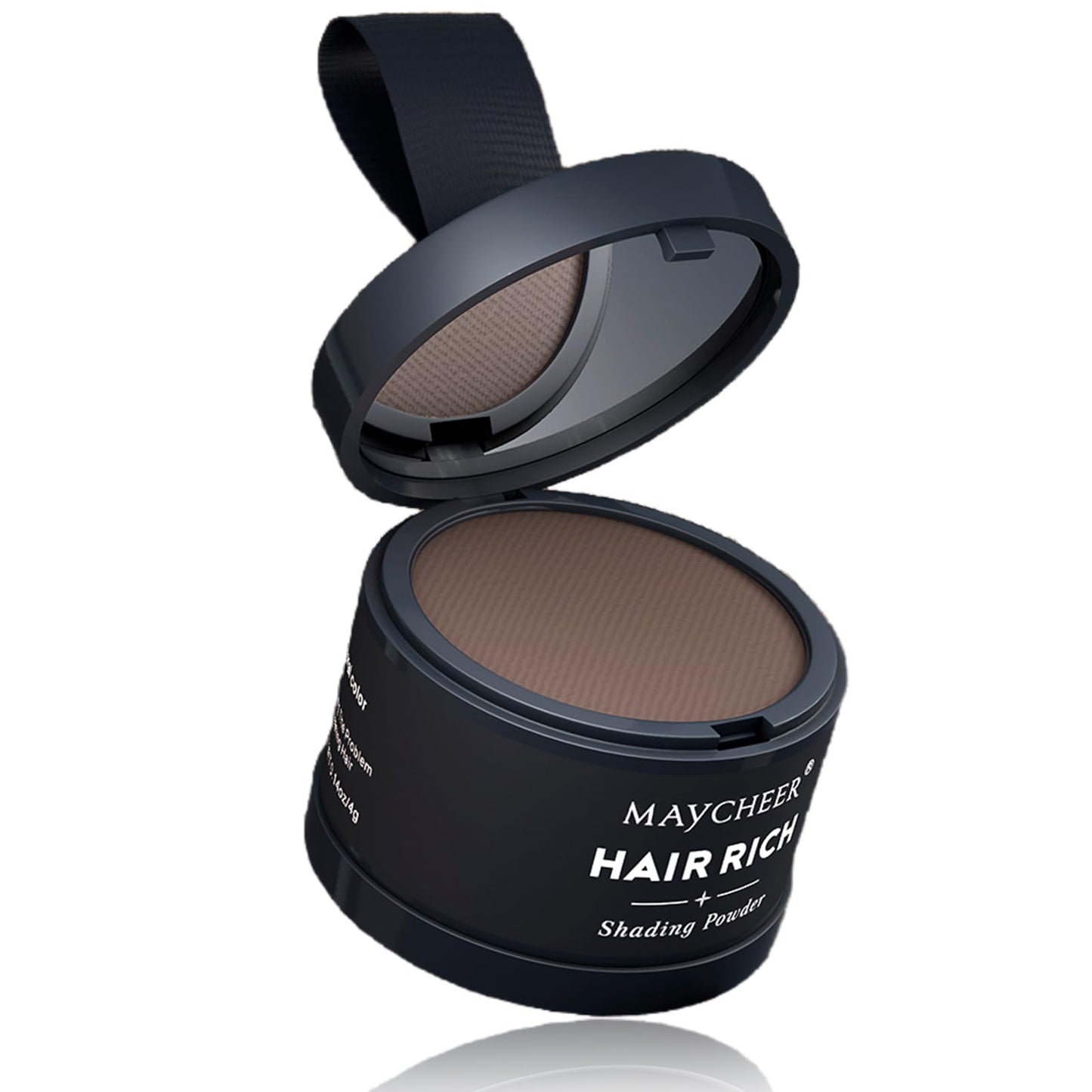 Maycheer Hairline Powder for Women - Hair Rich Shading Powder, 30 Colors Magic Root Cover Up (Deep Mocha 28)