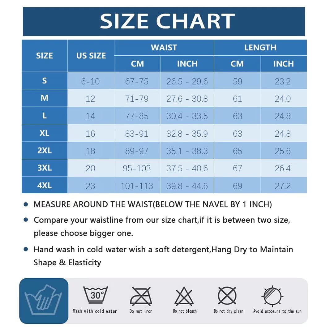 HOPLYNN Neoprene Sauna Sweat Waist Trainer Corset Trimmer Vest for Women Tummy Control, Waist Cincher Body Shaper Black Small