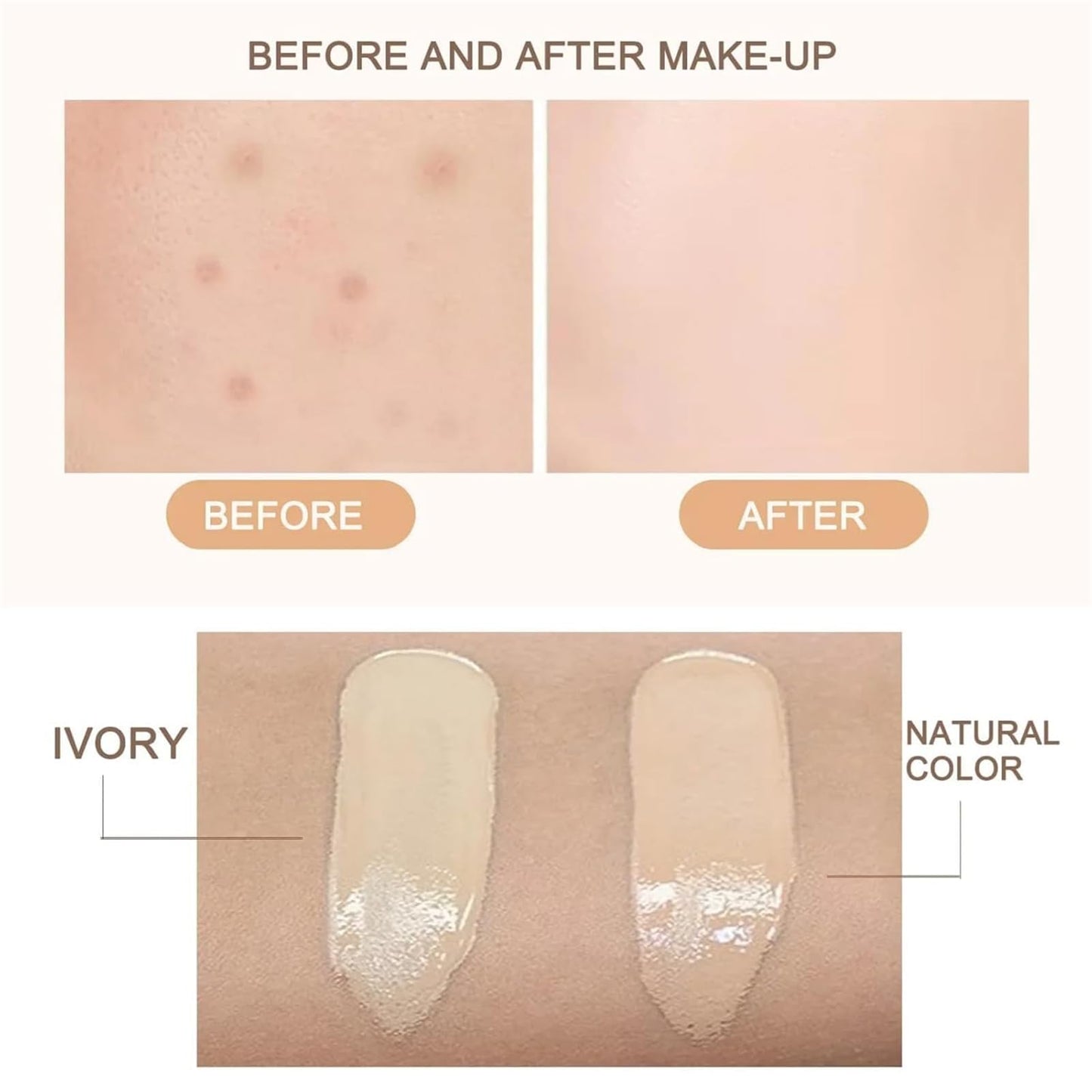 YYONPQ Cedar and Ash Makeup, Cedar and Ash Air Cushion Cc Cream, Cedar and Ash Foundation, Honey and Pine Makeup, Air Cushion Cc Cream Mushroom Head Foundation-05# Caramel Glow
