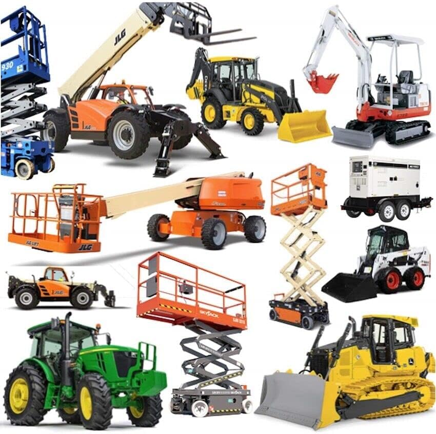 (60) Equipment Key Set For John Deere Cat Toyota JCB Volvo Doosan Bobcat Kubota Hyundai Bomag New Holland Komatsu Case Clark IH Kobelco Takeuchi Massey Ferguson JLG Genie Vermeer Terex Skyjack Hyster