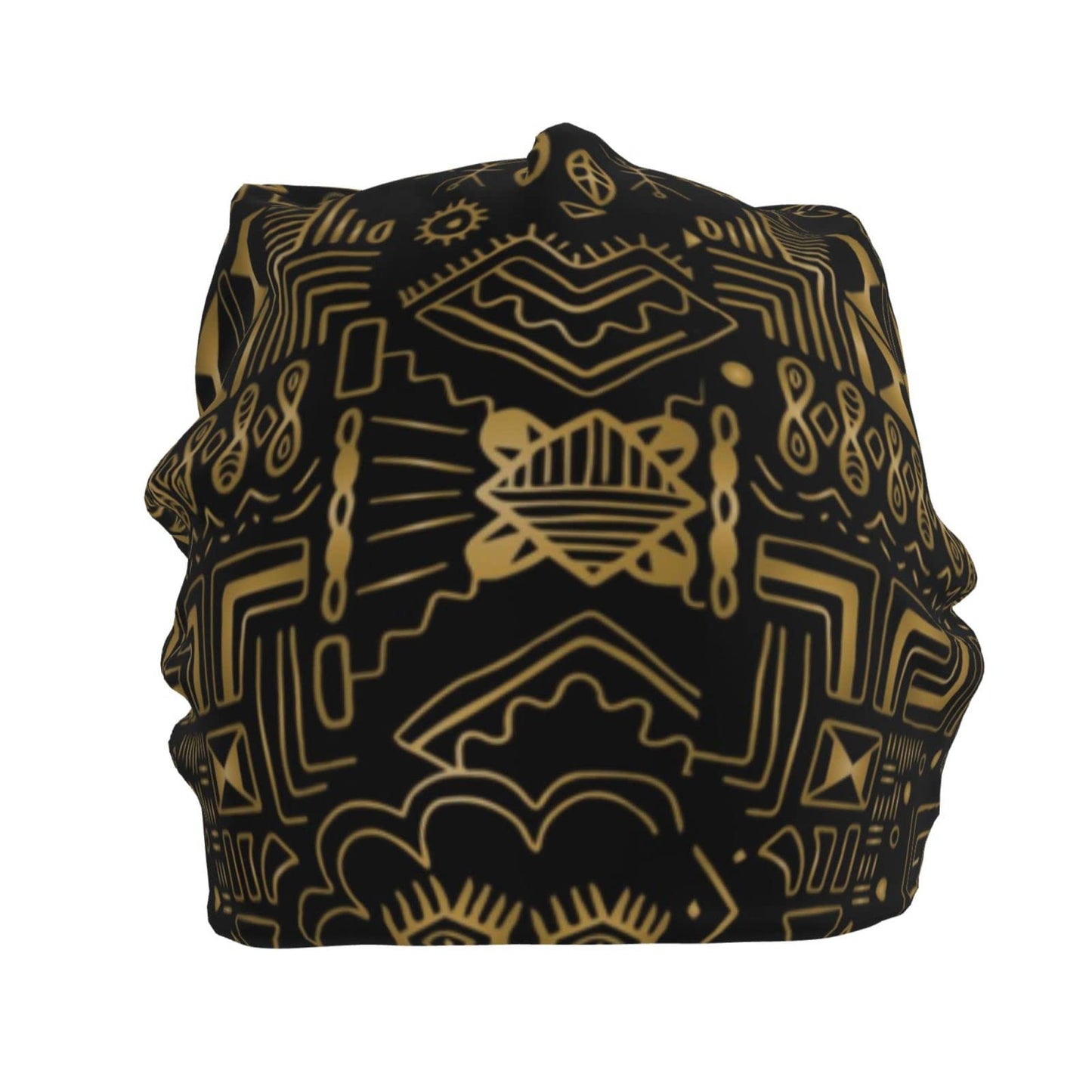 MANQINF African Slouchy Beanie Hat Unisex Warm Winter Hat Knit Beanie Skull Cap for Men Women