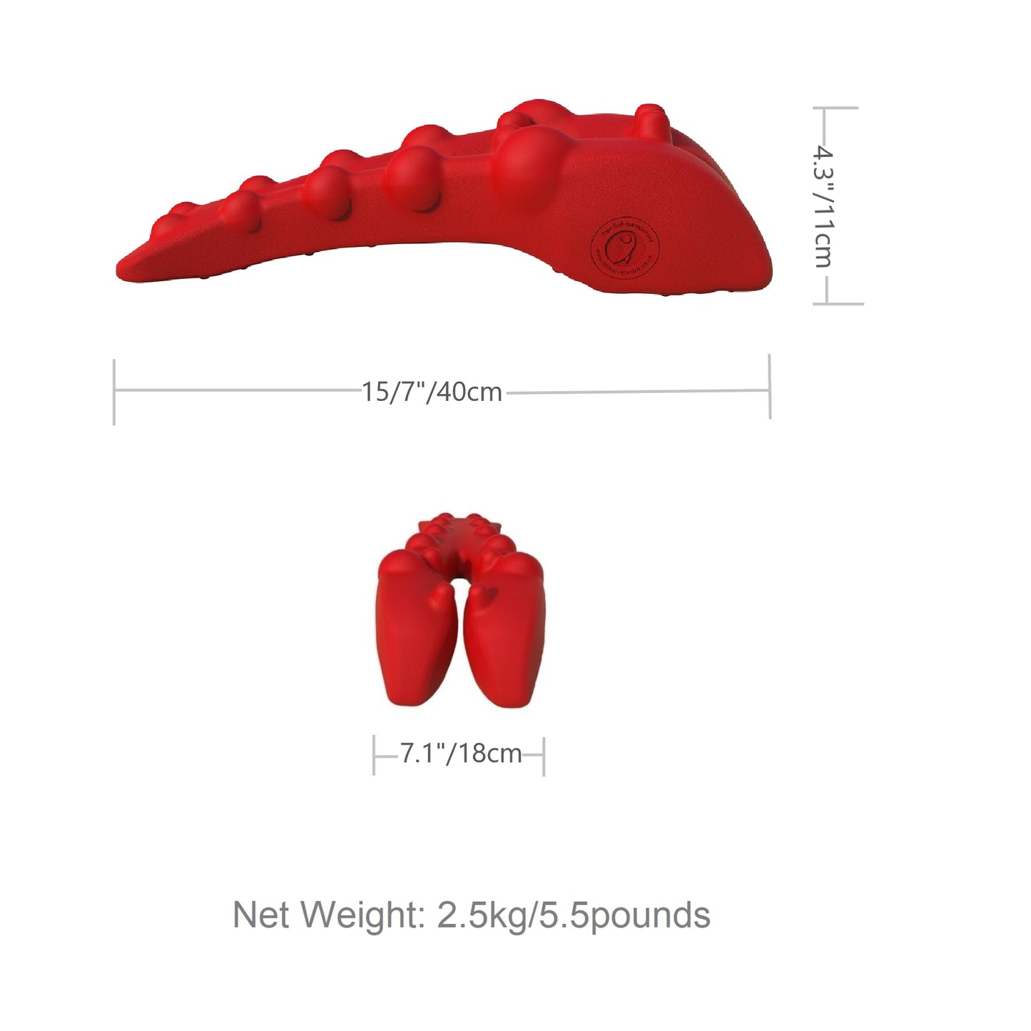 LittleMum Trapezius Trigger Point Massager, Myofasical Release Neck and Shoulder Pain, Suboccipital Release Tool, Posture Corrector, Relieve Upper Back Pain &Tension Headache