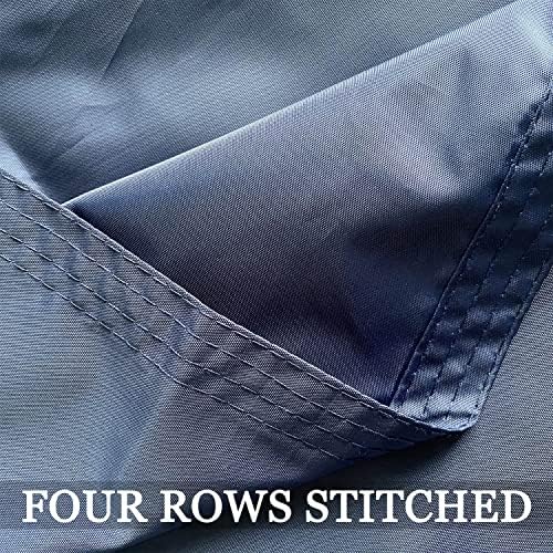 Embroidered Navy Emblem Flag Double Sided 3x5 Outdoor- 300D Heavy Duty Nylon- Military 3x5 Navy Outdoor Banner Flag- Brass Grommets & 4 Rows Stitched