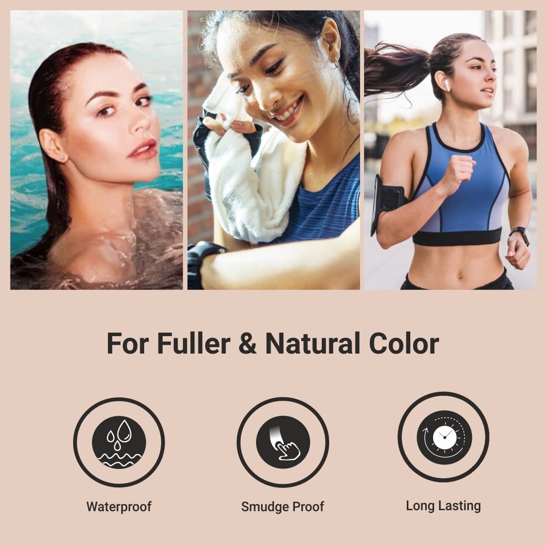 Mina ibrow Hair Color Gray Brown|Long Lasting Natural Spot coloring and Hair Tinting Powder, Water and Smudge Proof | No Ammonia, No Lead with 100% Gray Converge|Vegan and Cruelty free