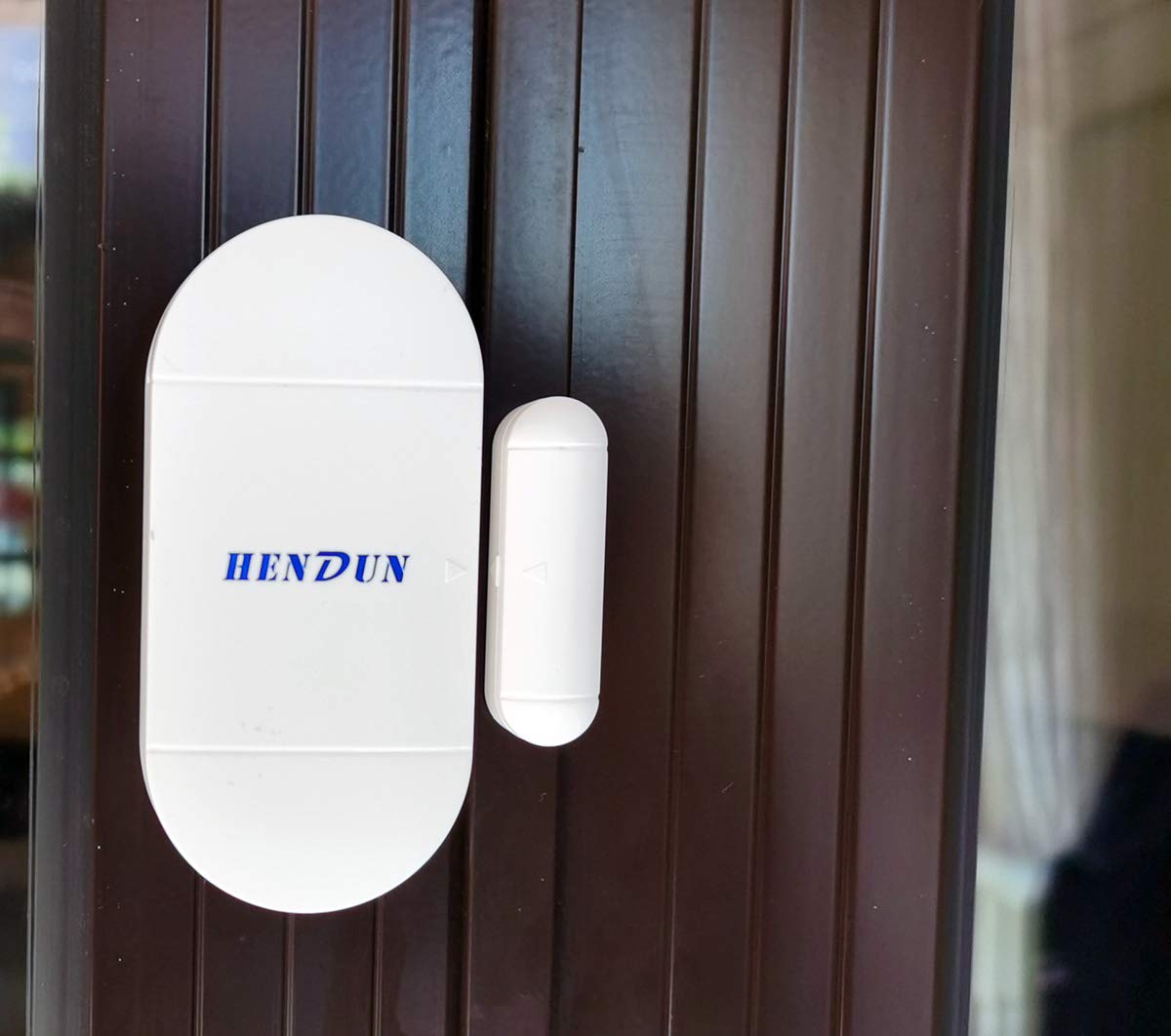 HENDUN Door Chime, Door Alarm for Home Security with 2 Remote Controls, Updated 130dB Bell Sensor, Alert for Pool, Kids Safety, Home Garage, Sliding, Apartment