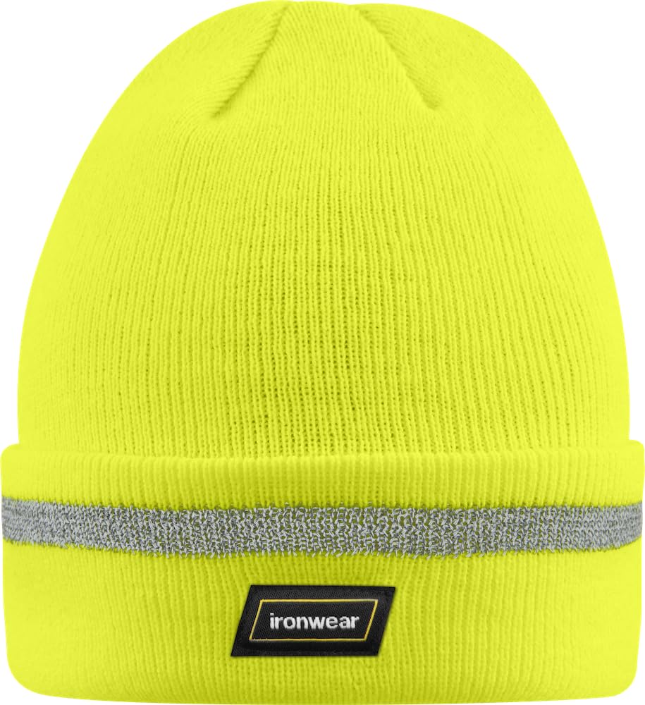 Ironwear 1239-L Polar Fleece Lined Beanie Lime