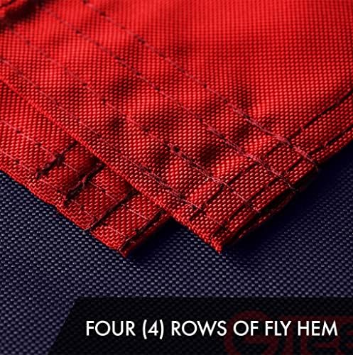 G128 Betsy Ross 1776 Tea-Stained Flag | 3x5 Ft | ToughWeave Pro Series Embroidered 420D Polyester | 1776 Historical American Flag with Brass Grommets
