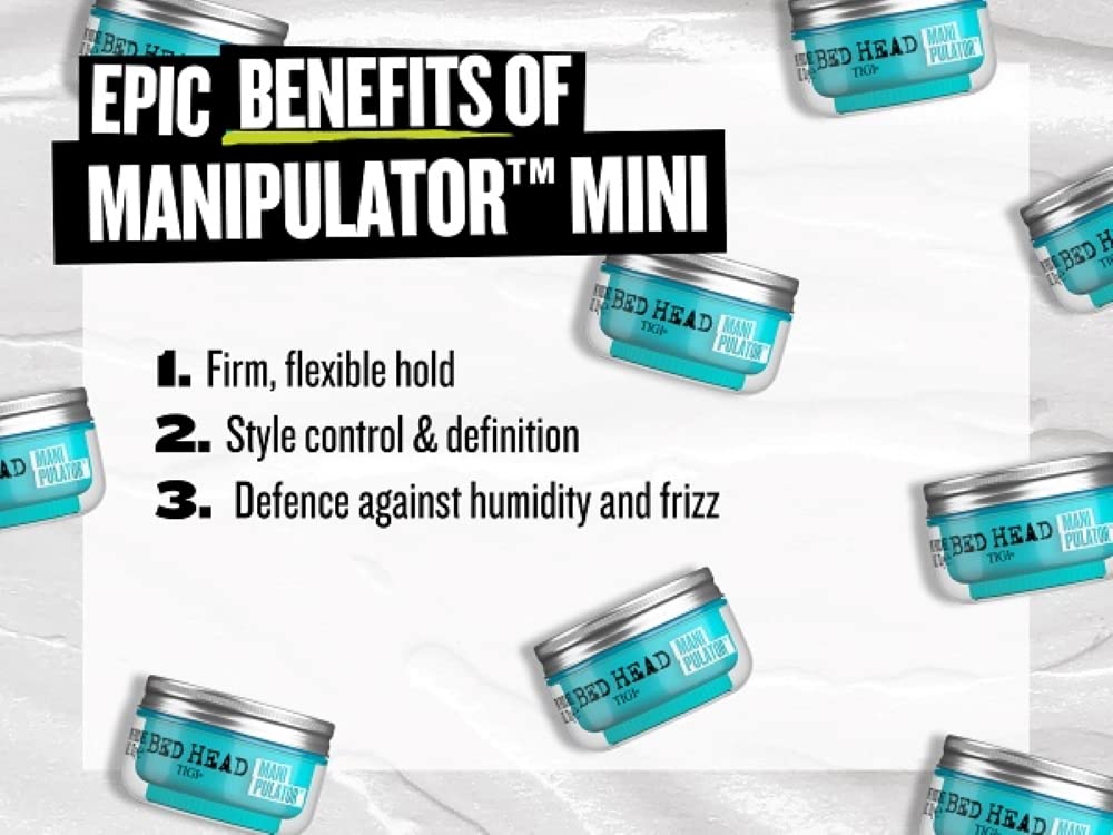 TIGI Bed Head Manipulator Texturizing Putty with Firm Hold Travel Size 1.06 oz