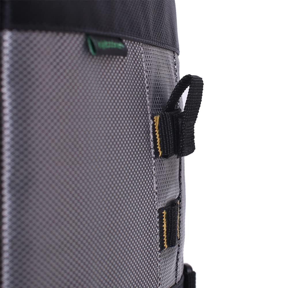 Raprance Fishing Lure Bag Baits Tackle Binder Organizer Storage Plastic Bag (Black)