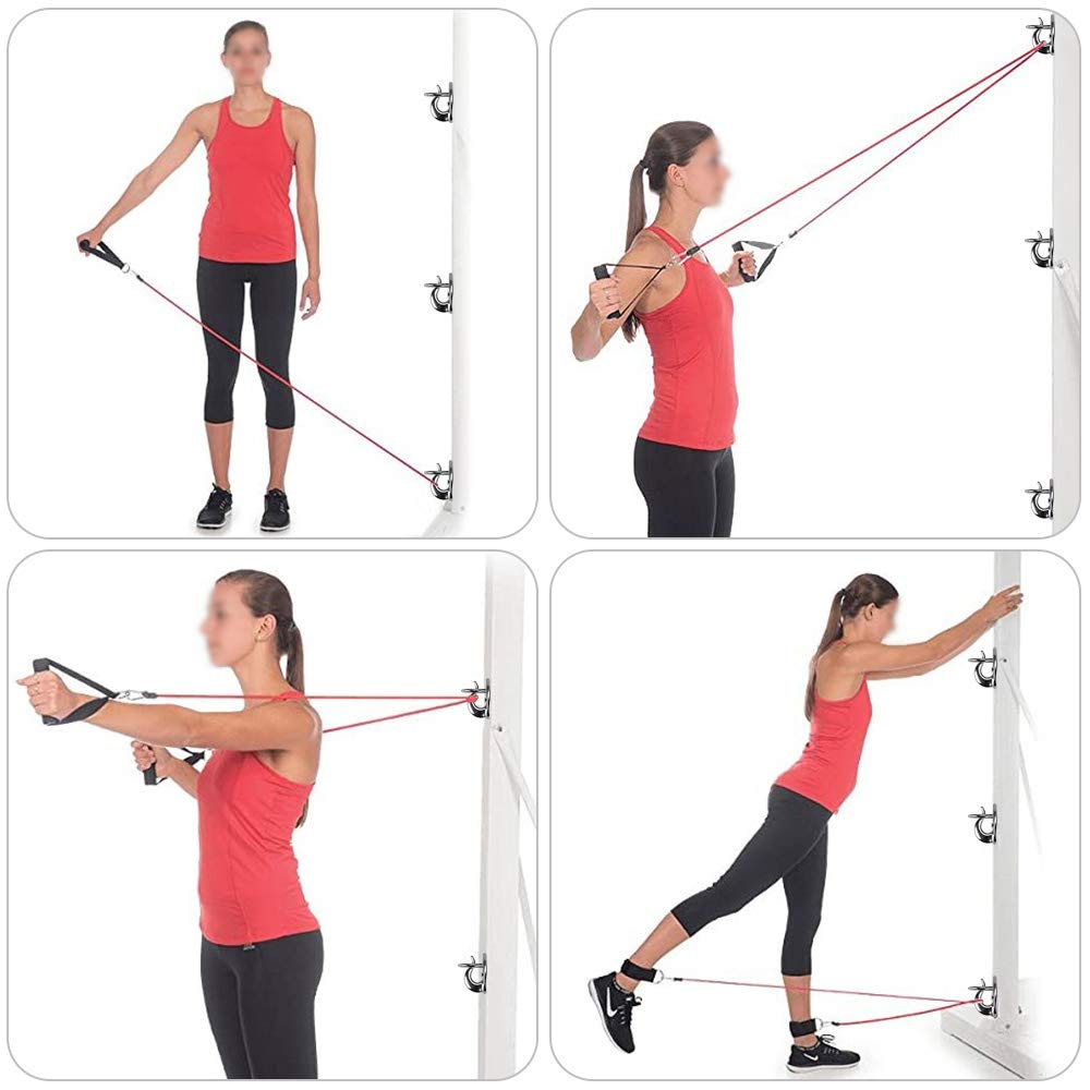 BeneLabel Wall Mount Bracket for Suspension Strap Trainer, 2000LB Capacity, Body Weight Strength Training Systems, Aerial Yoga Swing Hammock, Resistance Band, Battle Rope, Boxing Equipment