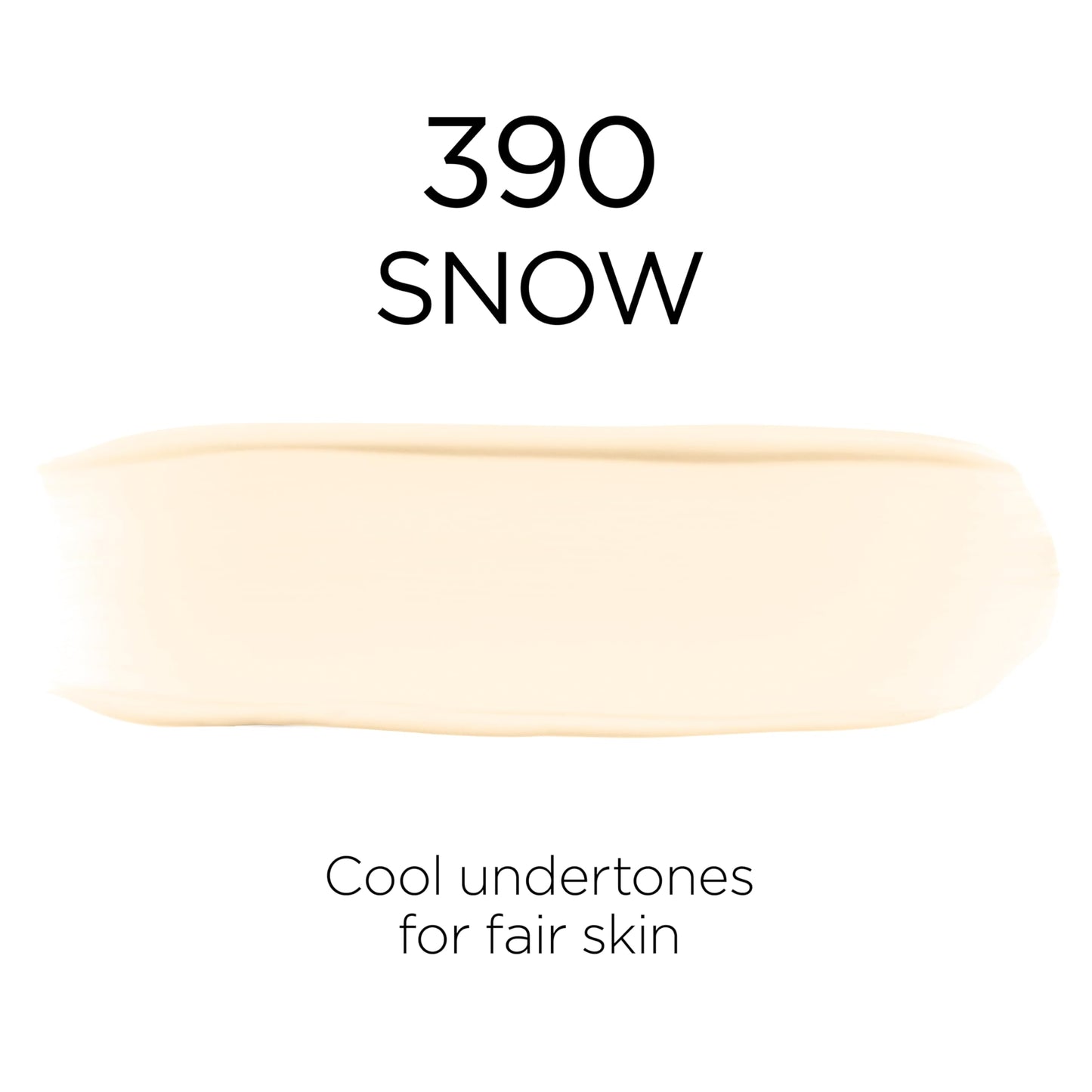 L'Oreal Paris Makeup Infallible Up to 32 Hour Fresh Wear Lightweight Foundation, 390 Snow, 1 Fl Oz, Packaging May Vary