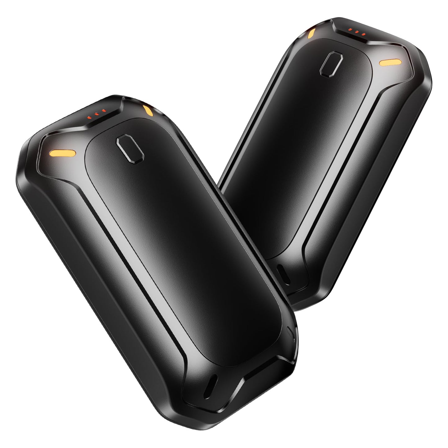 coldSky 2 Pack Hand Warmers Rechargeable, ššš®š¹ š š®š“š»š²šš¶š° Electric Hand Warmer, Double-Sided Warming Portable Heater Reusable, 12 Max Heating Time Pocket Hand Warmers Gifts Black