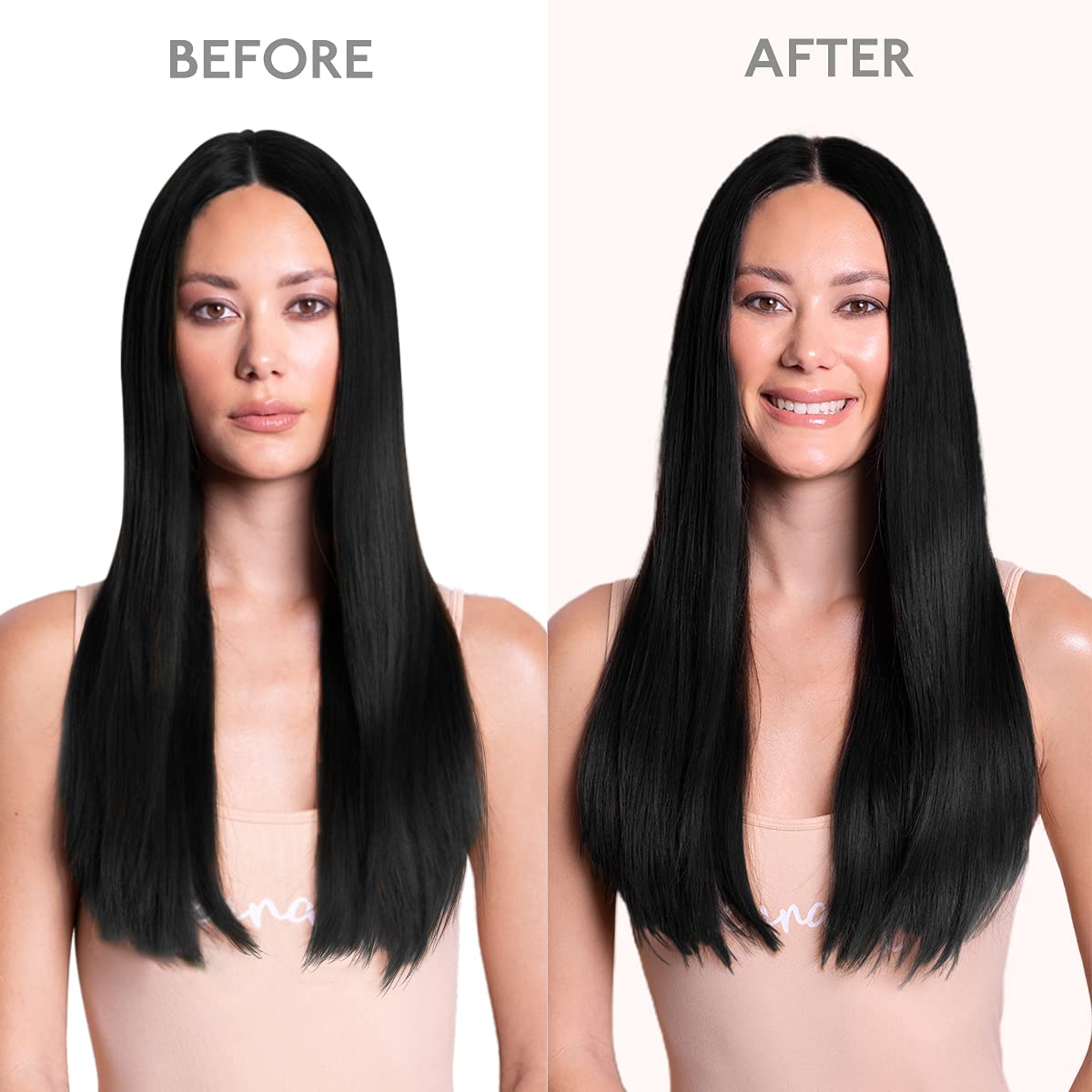 WENNALIFE Wire Hair Extensions (Increase 50% Lifespan) Real Human Hair 20 inch 110g Jet Black Remy Hair Extensions Invisible Transparent Wire Fish Line Hair Extensions Straight Real Hair Extensions
