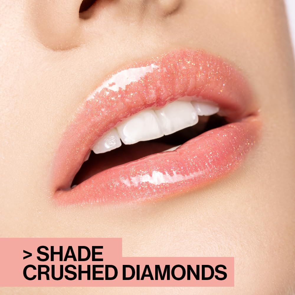 wet n wild MegaSlicks Lip Gloss, Ultra-Glossy, Vitamin-E Enriched, Ultra-Gloss High Shine Moisturizing, Cruelty-Free & Vegan - Red Sensation